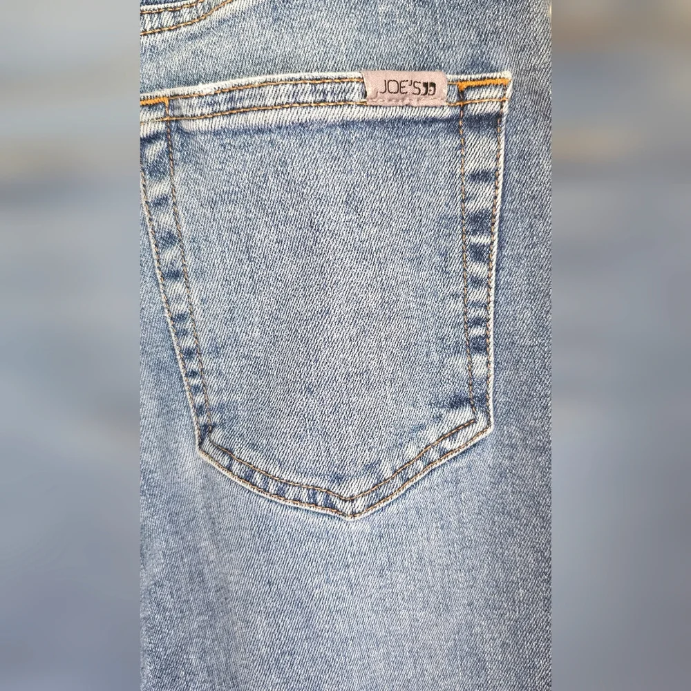 Joe's Jeans straight leg mid rise 29" long size 25 - Picture 5 of 6